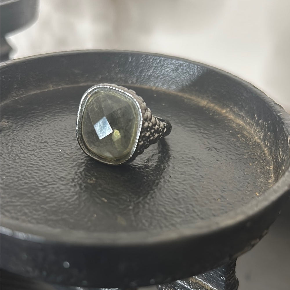 Premiere Jewelry Chunky Smokey Jeweled Ring